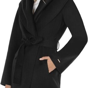 Tahari Elegant Black Women's Coat